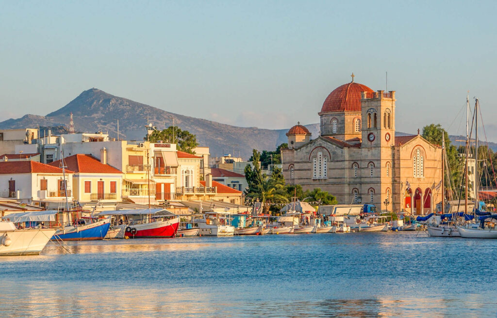 Greek island travel itinerary